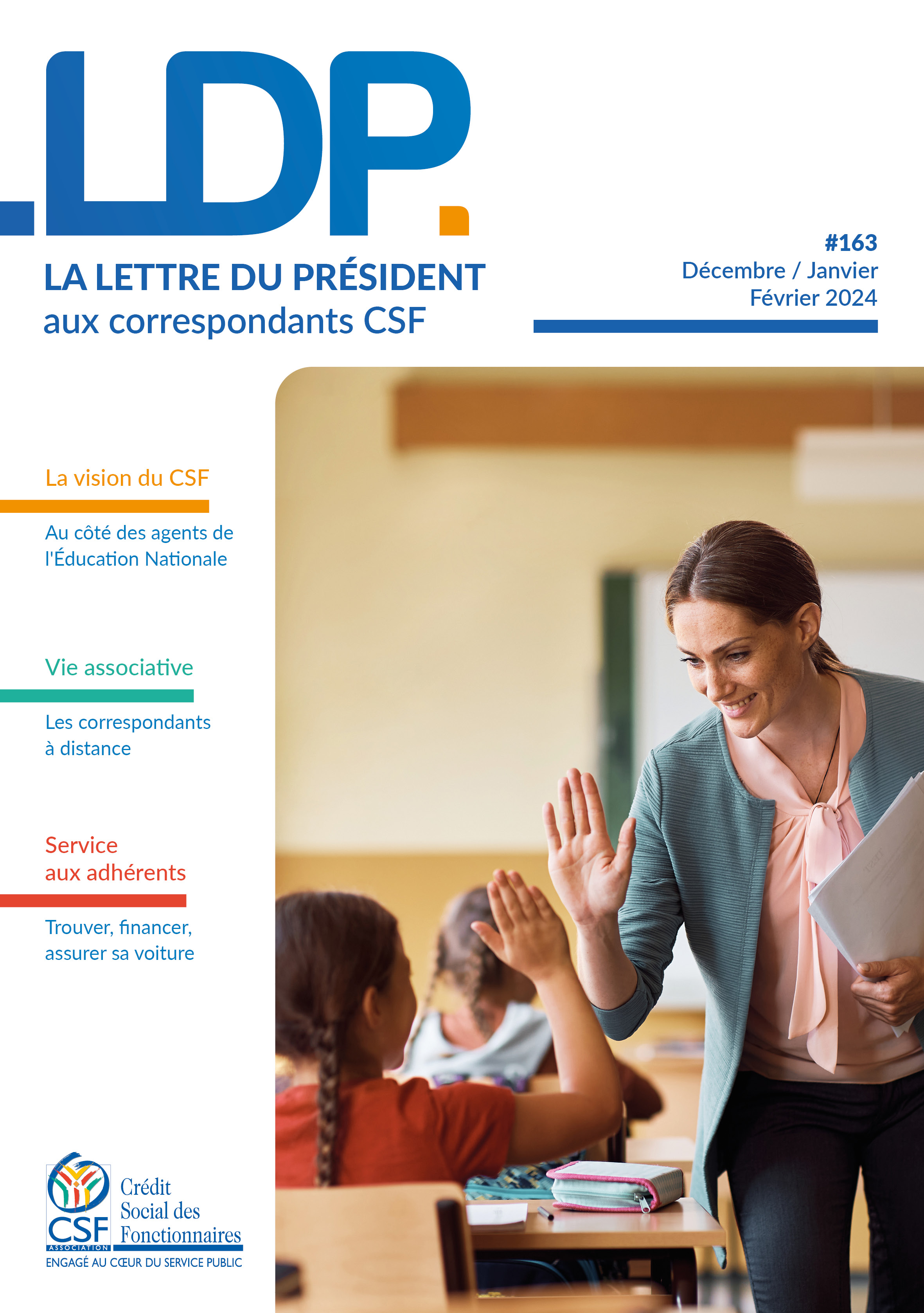 Lettre du Président N° 163 - Avec les artisans de l’avenir !