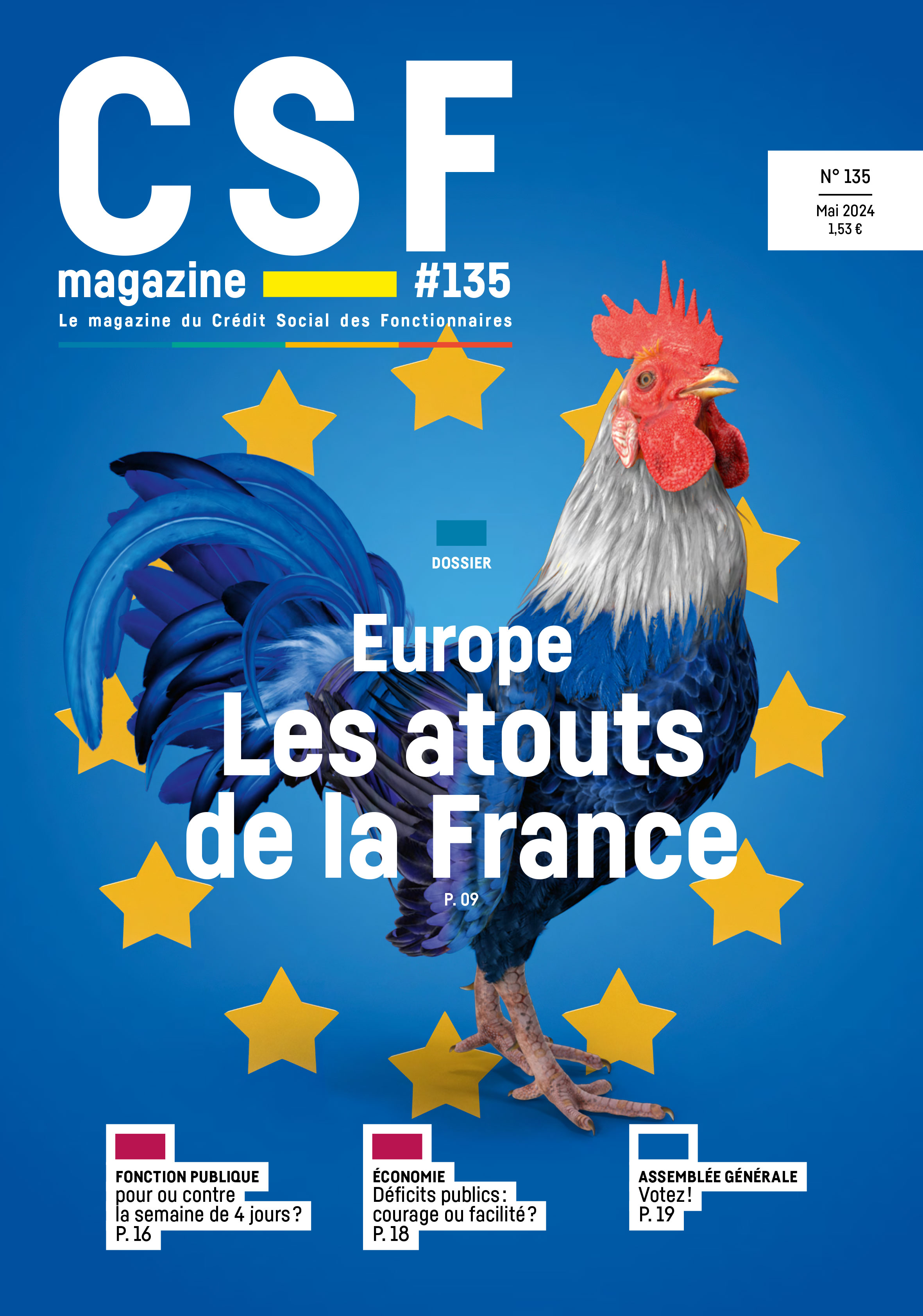 CSF Mag n° 135: Europe - Les atouts de la France